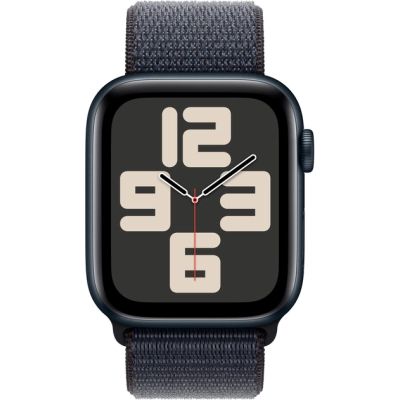 Смарт-годинник Apple Watch SE 2024 GPS 40mm Midnight Aluminium Case with Ink Sport Loop (MXEA3QH/A) | Зображення 1