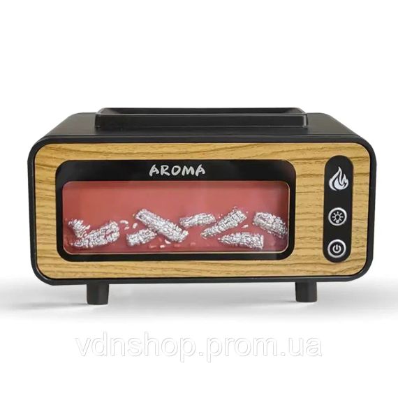 Светодиодный USB увлажнитель-аромадиффузор ретро  Vintage Fireplace | Зображення 1