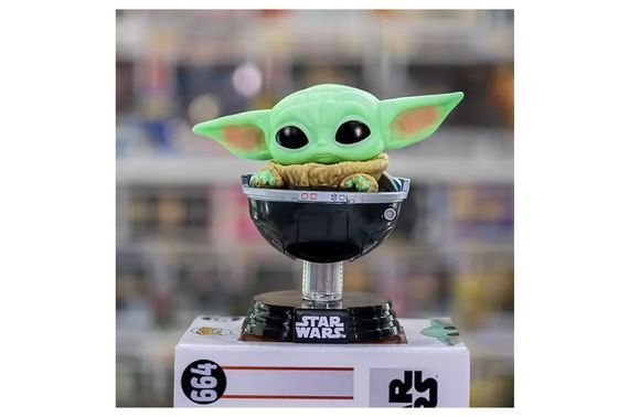 Ігрова фігурка FUNKO POP! серії "Мандалорець" 76551 МАЛЮК ҐРОГУ У ВІЗОЧКУ | Зображення 3