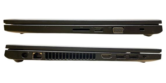 Ноутбук Dell Latitude 3470 / 14" (1366x768) TN / Intel Core i5-6200U (2 (4) ядра по 2.3 - 2.8 GHz) / 8 GB DDR3 / 120 GB SSD / Intel HD Graphics 520 / WebCam / Без АКБ б/у | Зображення 3