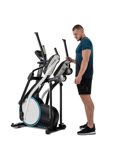 Орбітрек Hop-Sport HS-250CF Jucon чорно-синій + мат | Зображення 4