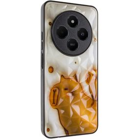 TPU+PC чохол Prisma Fluffie для Xiaomi Redmi 14C / Poco C75 Capybara