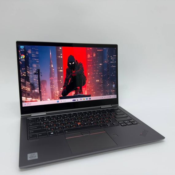 Ультрабук-трансформер Lenovo ThinkPad X1 Yoga / 14" (1920x1080) IPS Touch / Intel Core i5-10210U (4 (8) ядра по 1.6 - 4.2 GHz) / 16 GB DDR4 / 256 GB SSD / Intel UHD Graphics / WebCam б/в + Подарунок Мишка та килимок | Зображення 1