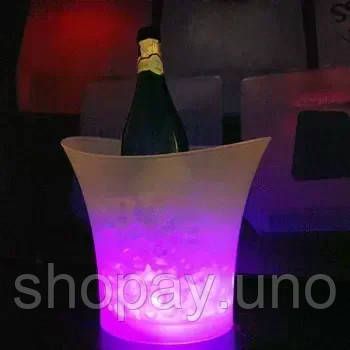 Світлове відро для льоду Bucket Light з Bluetooth • LED відро для напоїв, бару, вечірки, пікніка та сервірування | Зображення 3