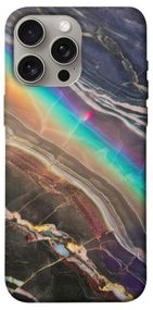Чохол з картинкою Райдужний мармур для Apple iPhone 15 Pro Max (6.7")