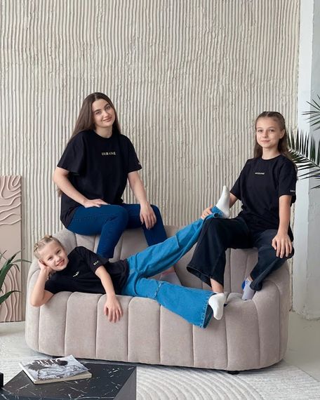 Футболка дитяча "Family look" Носи своє 128 Чорний (p-13531-150993) | Зображення 7