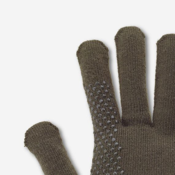 Рукавиці в'язані 100 зелені - L-XL | Зображення 2