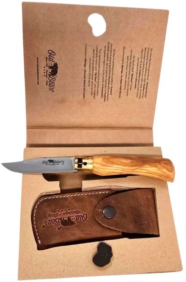 Ніж подарунковий Old Bear Gift Box Classic M Olive | Зображення 9