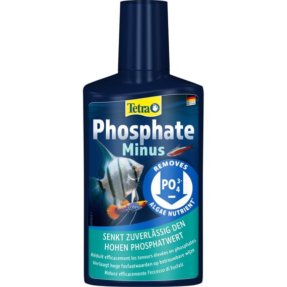 Кондиціонер Tetra PhosphateMinus для зниження рівня фосфатів у прісноводних акваріумах 250 мл