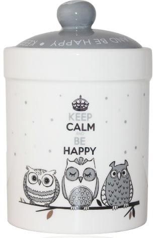 Банка керамічна Be Happy "Совушки» 990мл