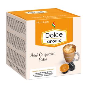 Кава в капсулах Dolce Aroma Dolce Gusto Irish Cappuccino 16 шт. Дольче Густо Італія