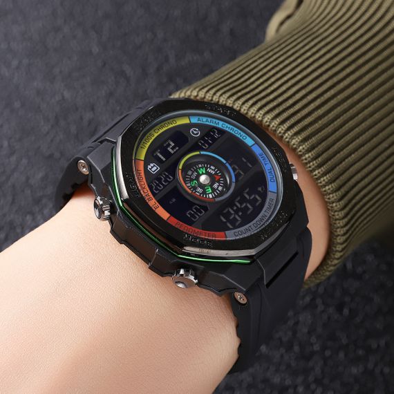 Годинник S2kmei 2209CLGN Colorful-Green SALE  STOPPED | Зображення 2