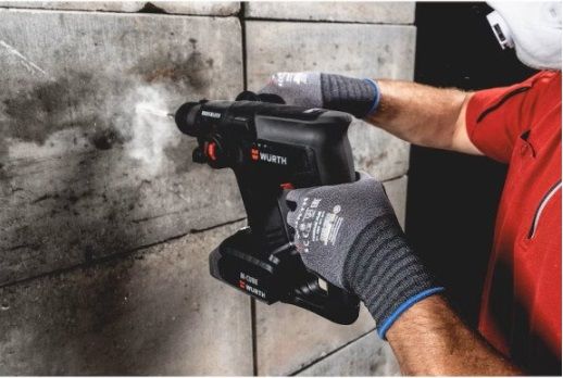 Акумуляторний перфоратор Wurth ABH 18 BASIC 2X2.0AH | Зображення 8