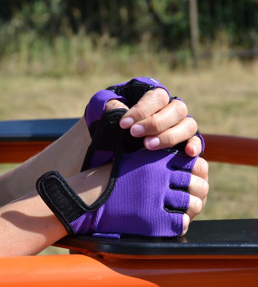 Рукавички для фітнесу Power System PS-2250 Pro Grip жіночі Purple XS | Зображення 5
