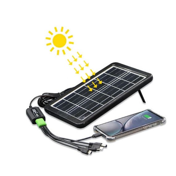 Солнечная панель CCLamp CL-630 c USB кабелем 3W | Зображення 2