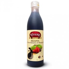 Бальзамічний класичний соус (крем) Riviera Glassa, 500 г, Італія, у пляшці з дозатором