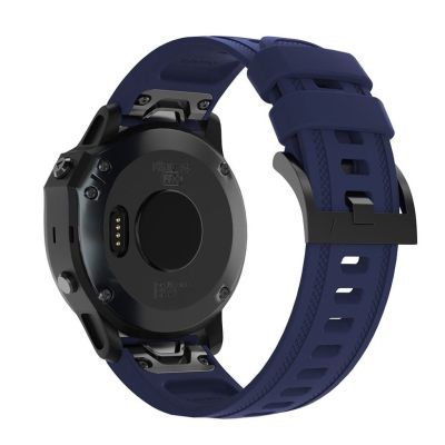 Ремінець для смарт-годинника Armorstandart Silicone 20mm для Garmin Fenix 5s/6s Dark Blue (ARM60810) | Зображення 1