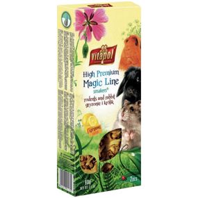 Корм для гризунів Vitapol High Premium Magic Line Smakers снекі з лимоном 2 шт / 90 г (5904479011701)