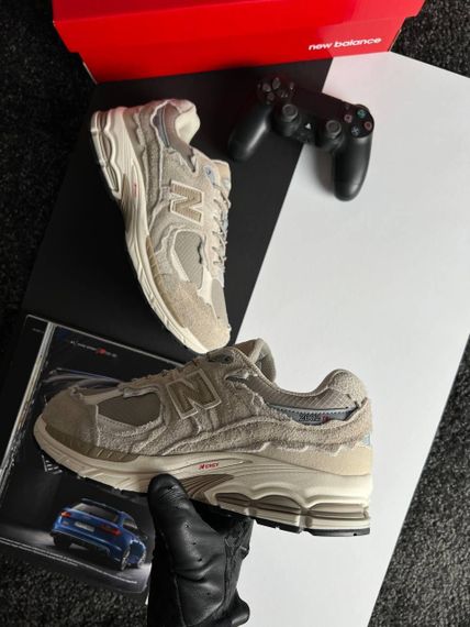 Мужские зимние кроссовки  New 2002R Gore-Tex Beige Brown , Вьетнам 44 | Зображення 3