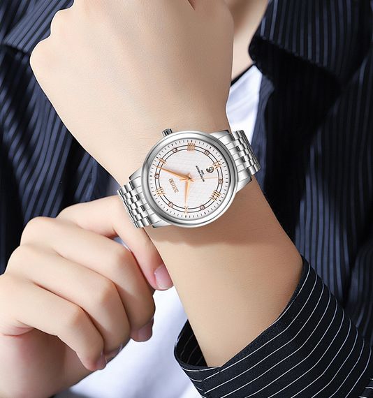 Skmei 9272SISI-B Silver-Silver Men | Зображення 2