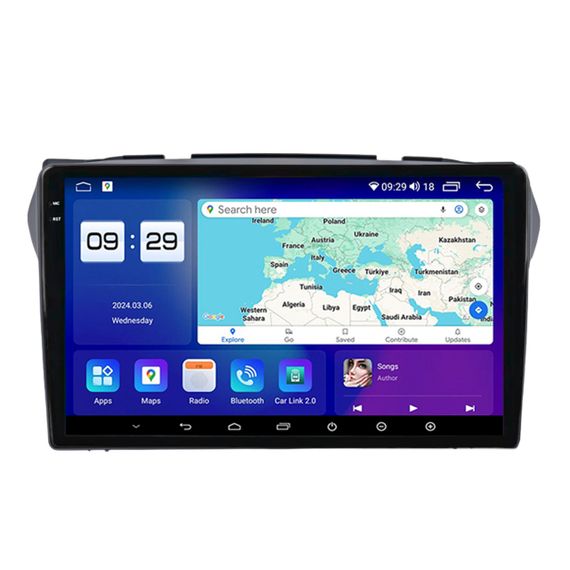 Штатна магнітола серії Mekede M200S 2K під Suzuki Alto 2009-2016 Maruti A-Star 2008-2012 (Nissan Pixo