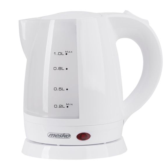 Електрочайник Mesko MS 1276, 1 л, 1600 Вт