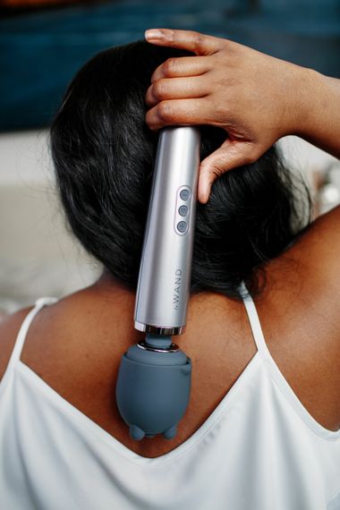 Вібратор мікрофон Le Wand RECHARGEABLE MASSAGER, сірий | Зображення 6