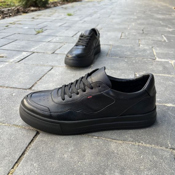 Шкіряні кеди на масивній підошві для чоловіків 40 розмір | Зображення 7