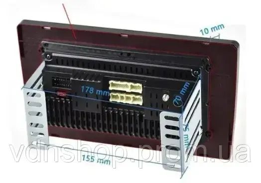 Автомобильная магнитола X9116 1+16G с пультом и большим экраном | Зображення 3