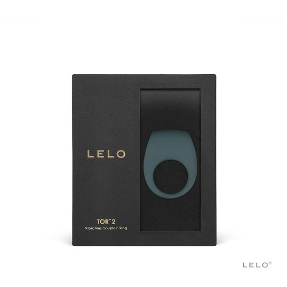 Преміальне ерекційне віброкільце LELO Tor 2 Green для пар | Зображення 5