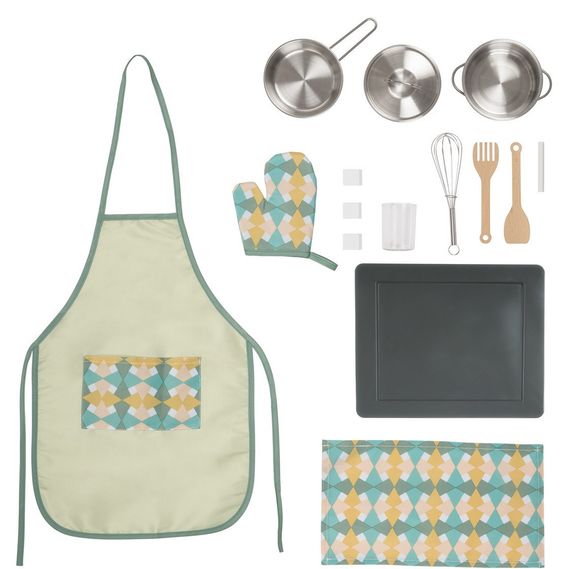 Детская деревянная кухня PlayTive с аксессуарами со светом и звуком Германия | Зображення 2