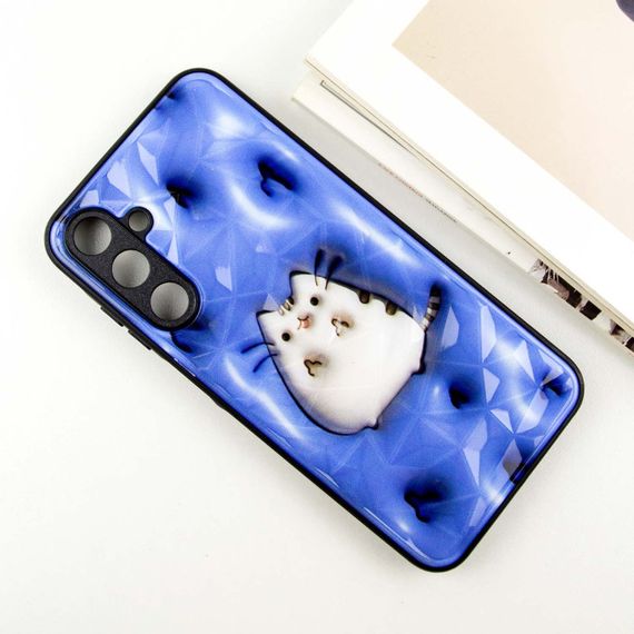 TPU+PC чехол Prisma Fluffie для Samsung Galaxy A15 4G/5G Pusheen | Зображення 2