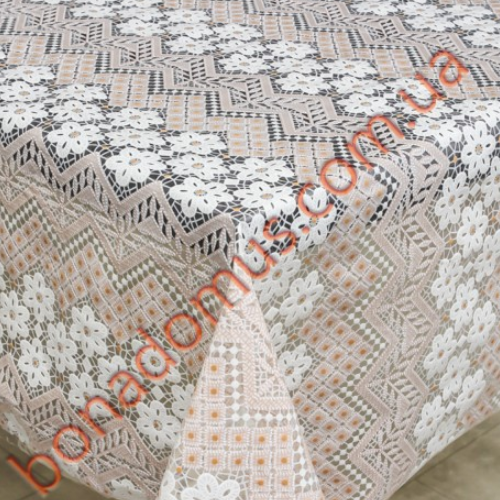 Клейонка кухонна 1,32*22 м Lace Ажур 273 A Bona Domus