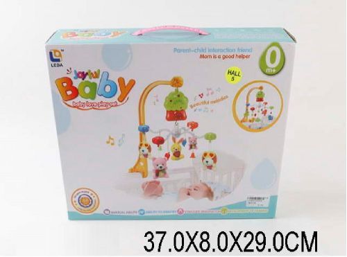 Уценка. Мобиль LD6607 (1433876) (36шт/2) мягк.погрем., в кор. 37*8*29см - Нет крючка