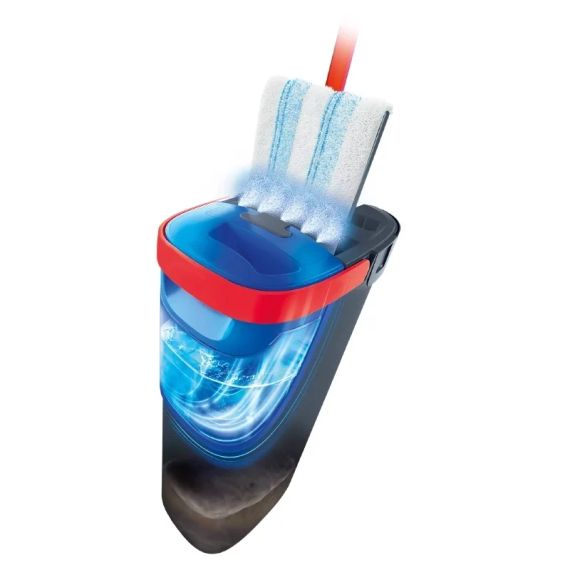 Набір для прибирання Vileda H2prO плоска швабра двокамерна технологія відра НОВИНКА 2025 | Зображення 2