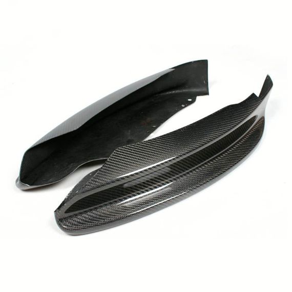 Накладки на передній бампер Flap (для E82/E88 M-Sport, Карбон) для BMW 1 серія E81/82/87/88 2004-2011 рр | Зображення 4