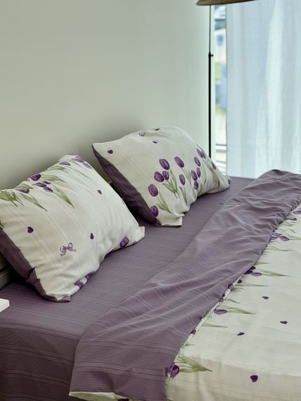 Постільна білизна двоспальне Dushka Home Муслін 40993 180х215 см | Зображення 1