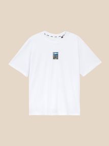 Футболка з принтом чоловіча LAWA P-MB02384 4XL Білий shop (2000999629679)