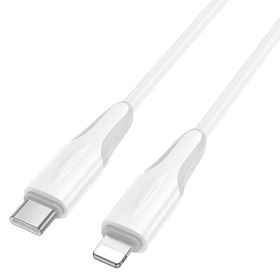 Дата кабель Borofone BX119 New Type-C to Lightning 27W (1m) White | Зображення 2