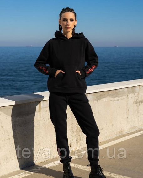 Спортивний костюм для жінок колір чорний розміри S, XL, L, M FI_006124