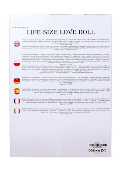 Надувная секс кукла с вибрацией - Dennis 3D sexstyle | Зображення 3