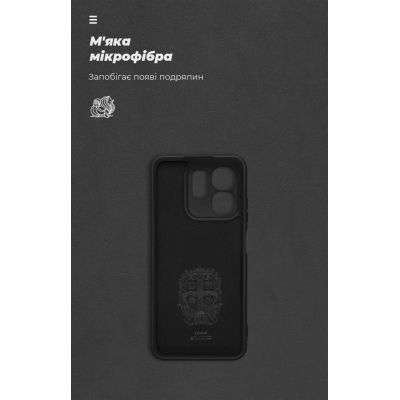 Чехол для мобильного телефона Armorstandart ICON Infinix Hot 50i / Smart 9 Camera cover Black (ARM80980) | Зображення 3