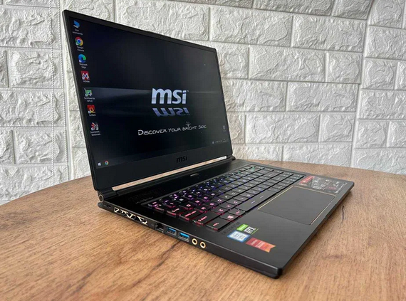 Ноутбук MSI GS65 9SG 15.6" FHD IPS 240Hz i7 9750H 32Gb SSD 512Gb RTX2080MaxQ   Б/В | Зображення 3