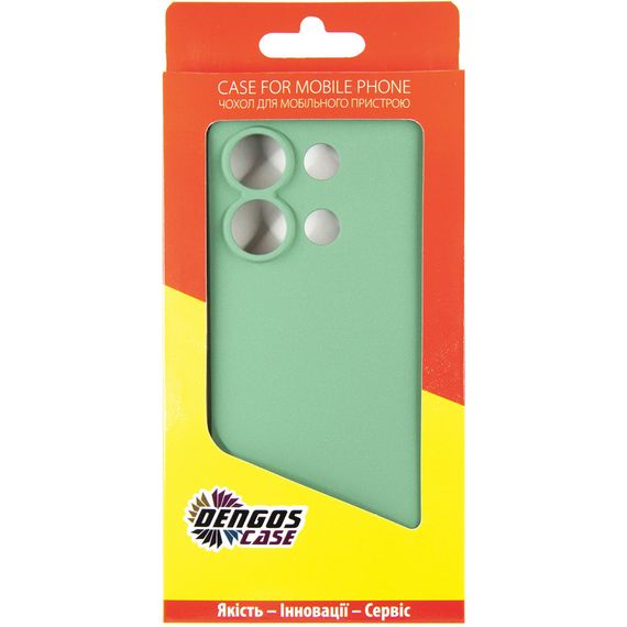 Чохол до мобільного телефона Dengos Soft Xiaomi Redmi Note 13 4G (mint) (DG-TPU-SOFT-54) | Зображення 4