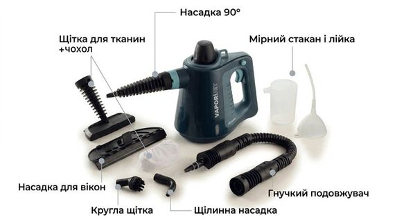 Пароочисник Ariete ART-4137 GR 1050 Вт зелений | Зображення 8