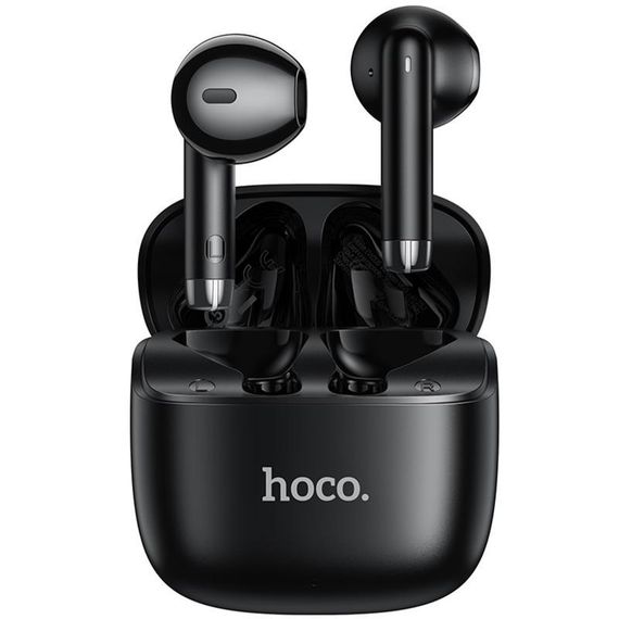 Беспроводные TWS наушники Hoco EW205 Peaceful Black | Зображення 1