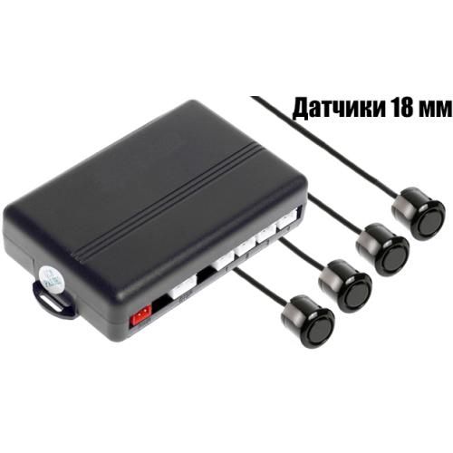 Парктронік TIGER PS-43/LED/4 датчики D=18мм/конектор/чорний/чорний | Зображення 3
