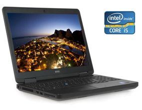 Ноутбук Б-класс Dell Latitude E5540 / 15.6" (1366x768) TN / Intel Core i5-4310U (2 (4) ядра по 2.0 - 3.0 GHz) / 8 GB DDR3 / 256 GB SSD / Intel HD Graphics 4400 / WebCam / DVD-RW б/у