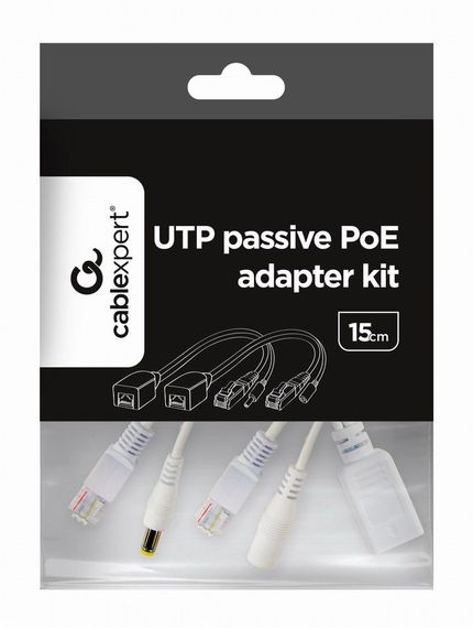 Набір пасивних UTP PoE кабелів Cablexpert PP12-POE-0.15M-W | Зображення 2