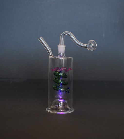 Стеклянная трубка Oil Circle с подсветкой Синий | Зображення 4